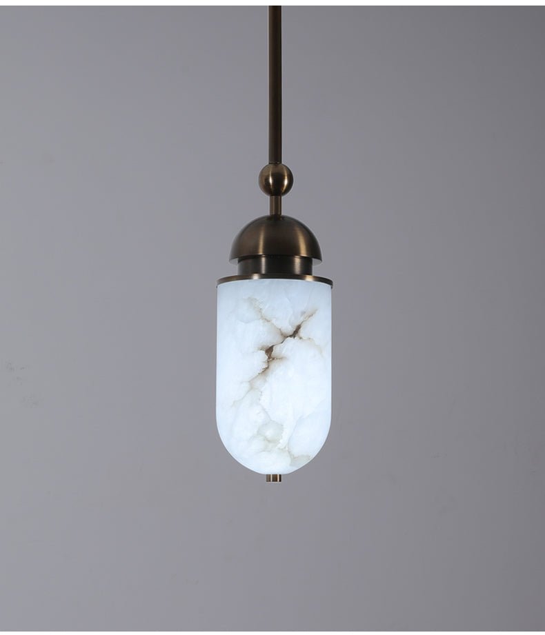 Capsule hanglamp albast