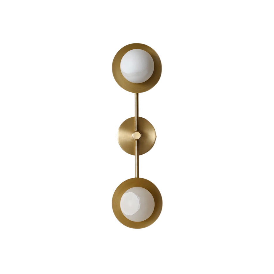 Eiralenne wandlamp met albast