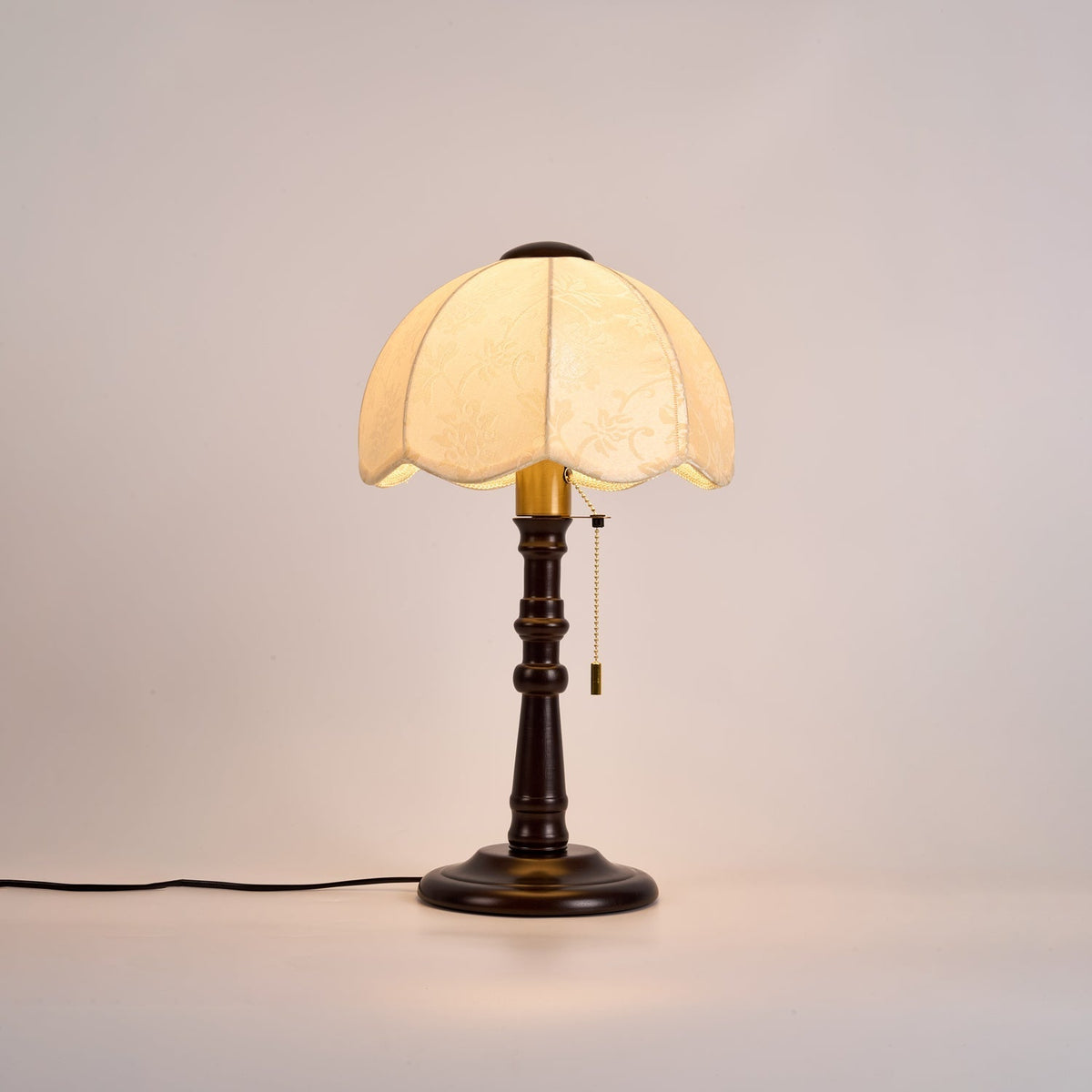 Beckett Vintage Houten tafellamp