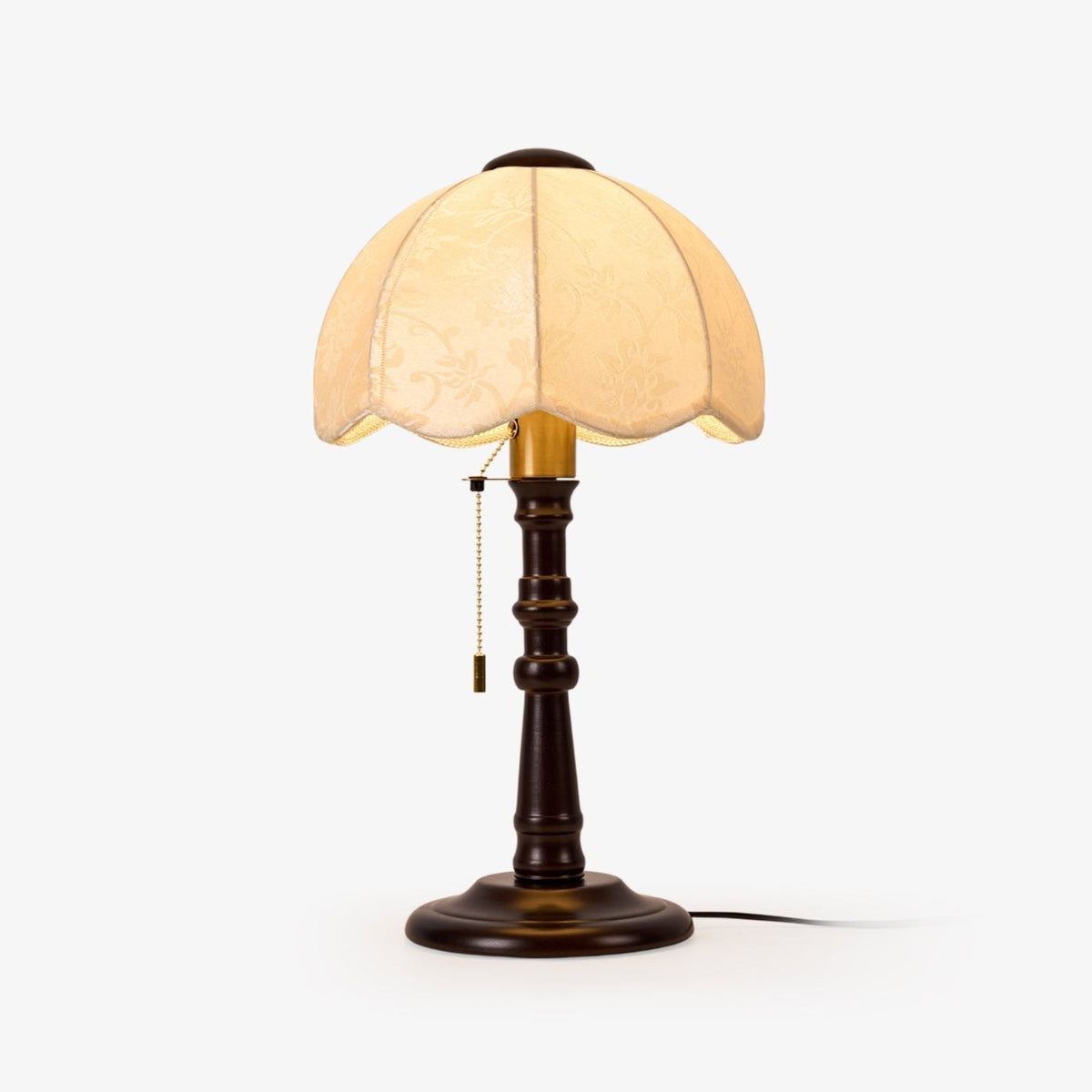 Beckett Vintage Houten tafellamp