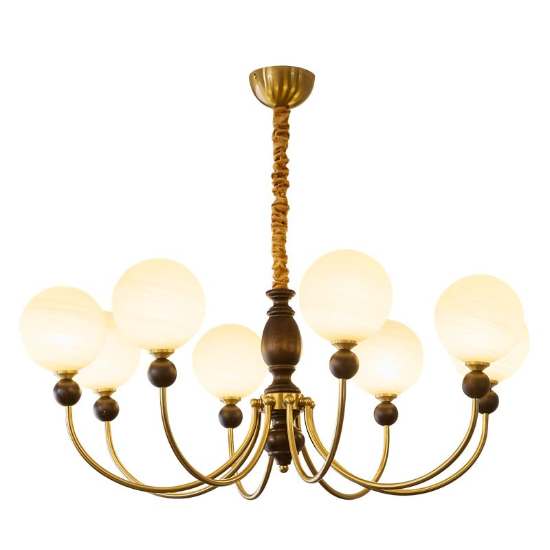 Syvineth Premium Nordic Orbital Houten Kroonluchter