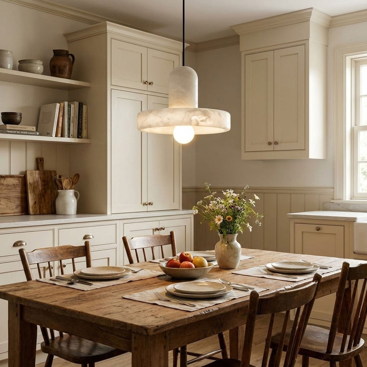 Carrara albasten hanglamp