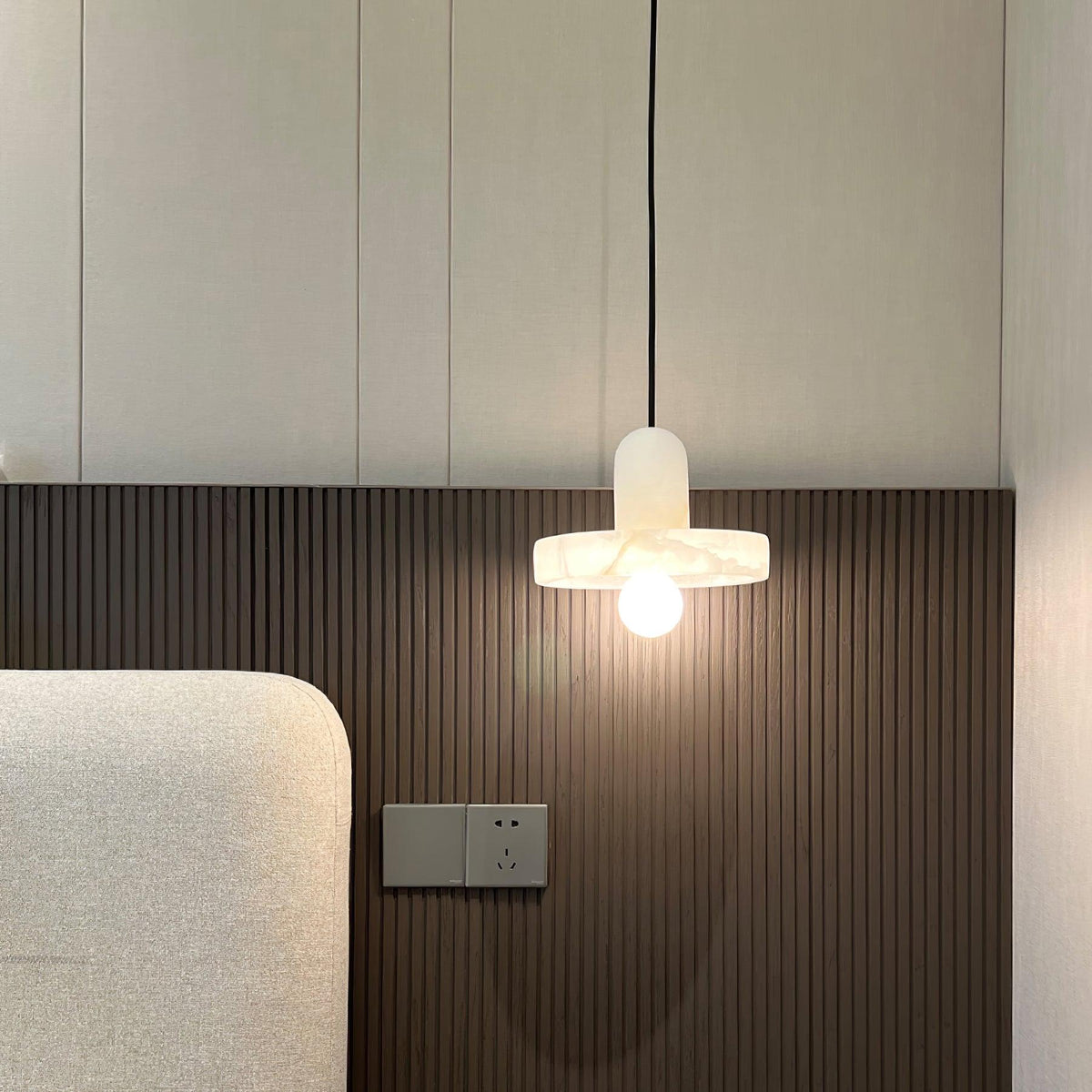 Carrara albasten hanglamp
