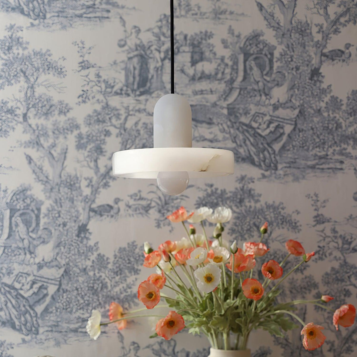 Carrara albasten hanglamp