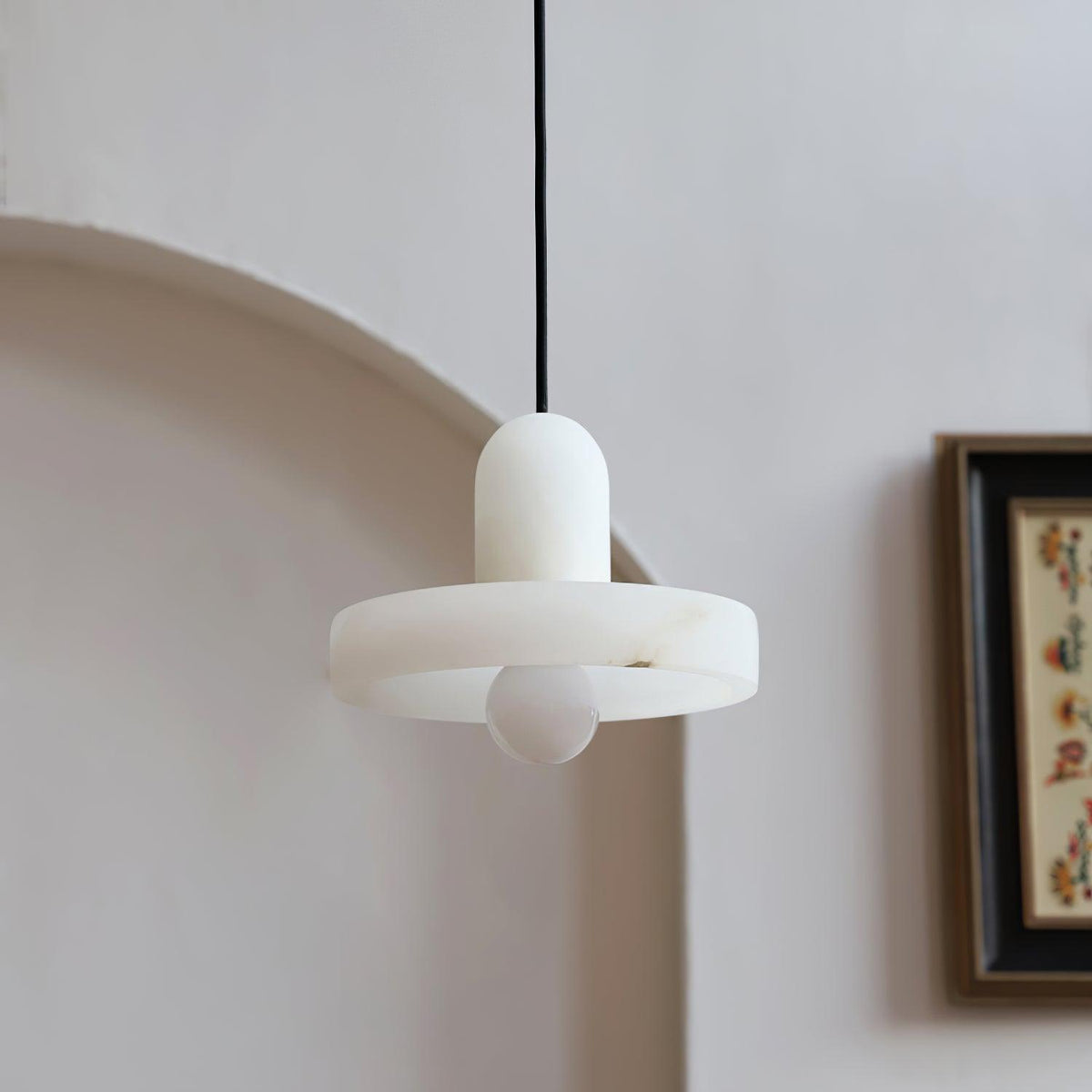 Carrara albasten hanglamp