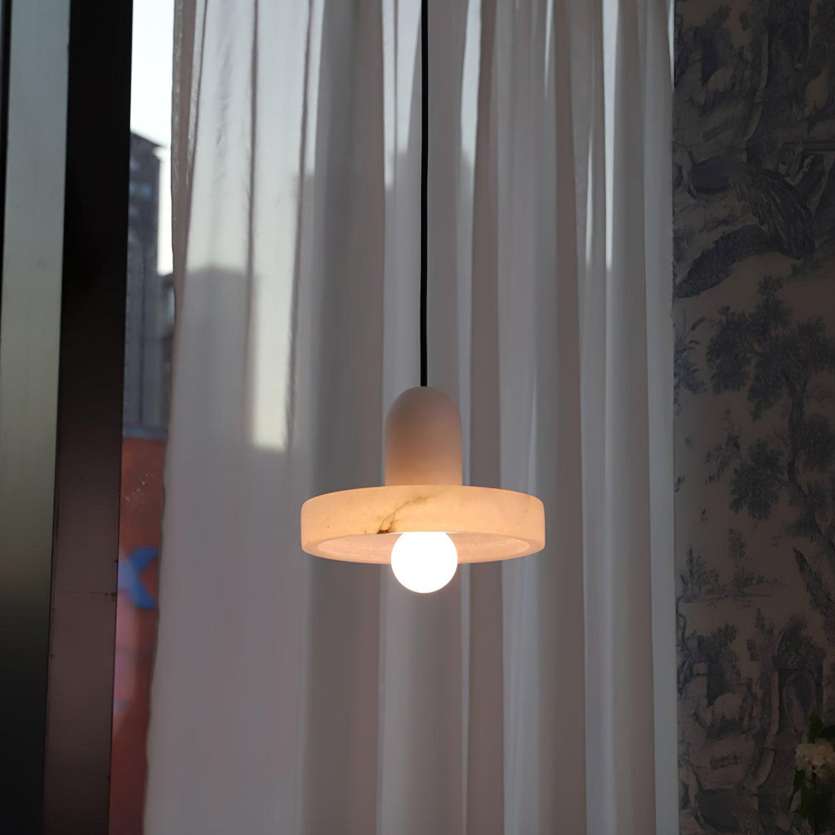 Carrara albasten hanglamp