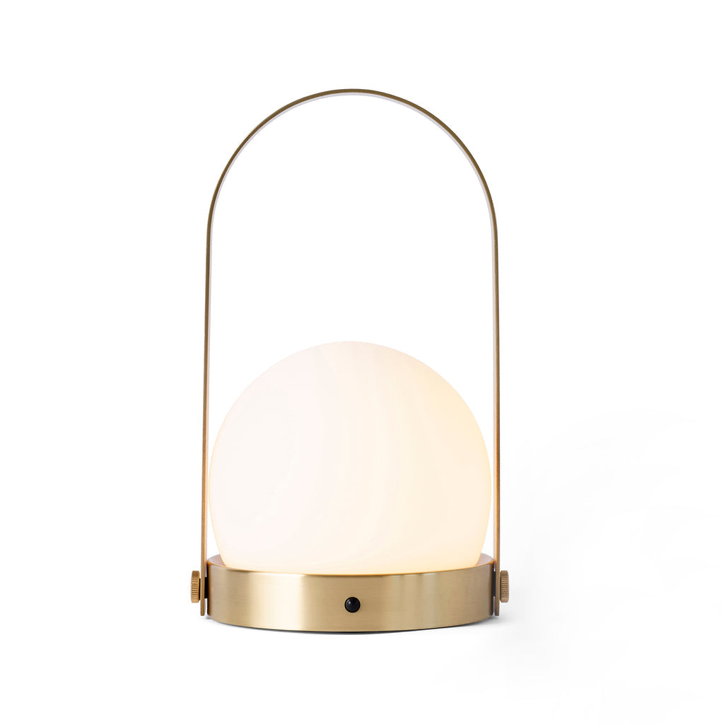 Zenon Minimalistische glazen tafellamp