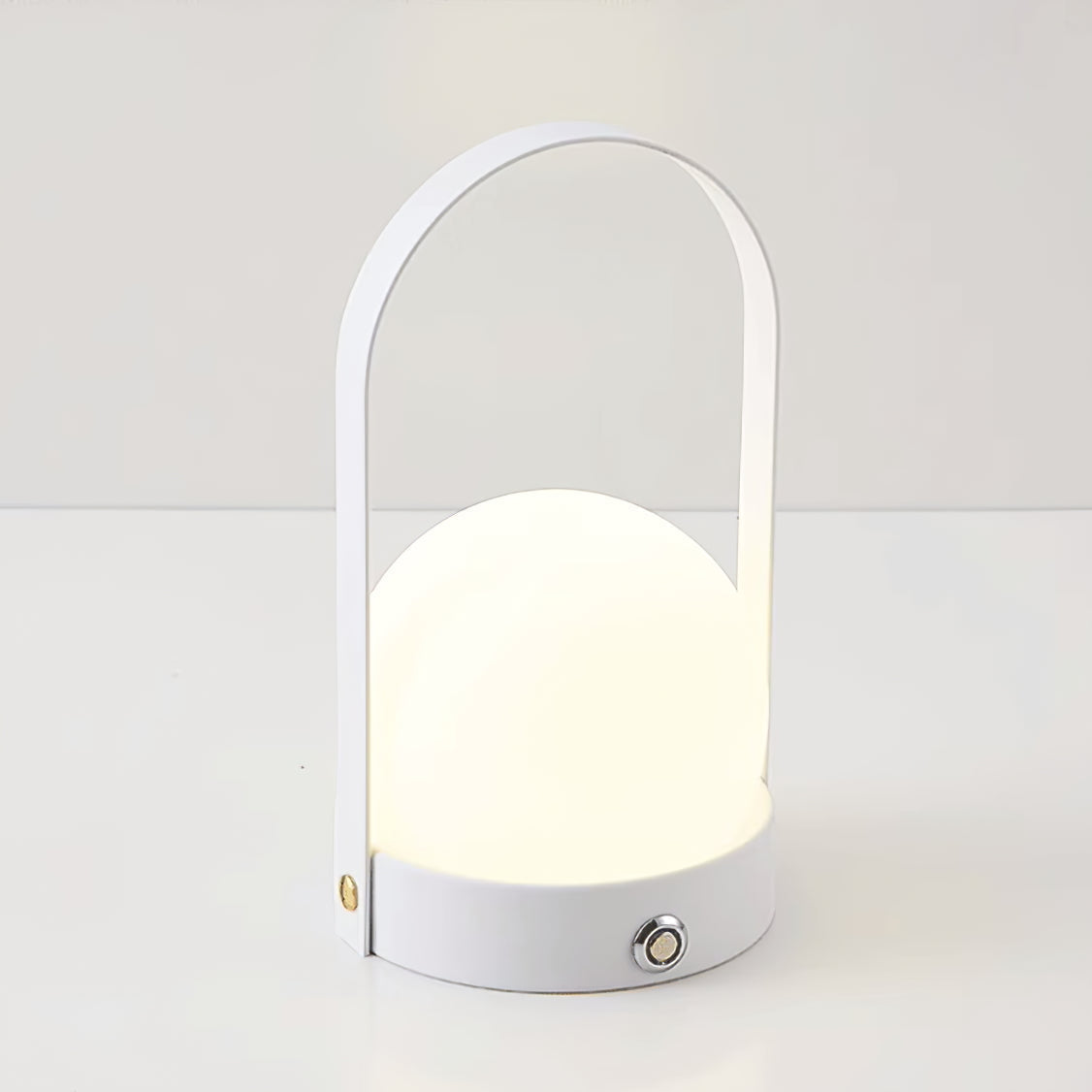 Zenon Minimalistische glazen tafellamp