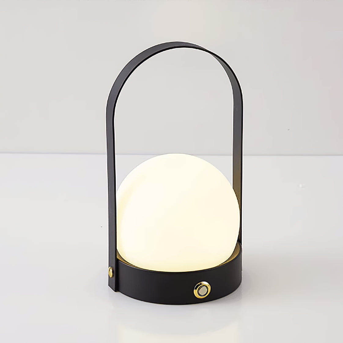 Zenon Minimalistische glazen tafellamp