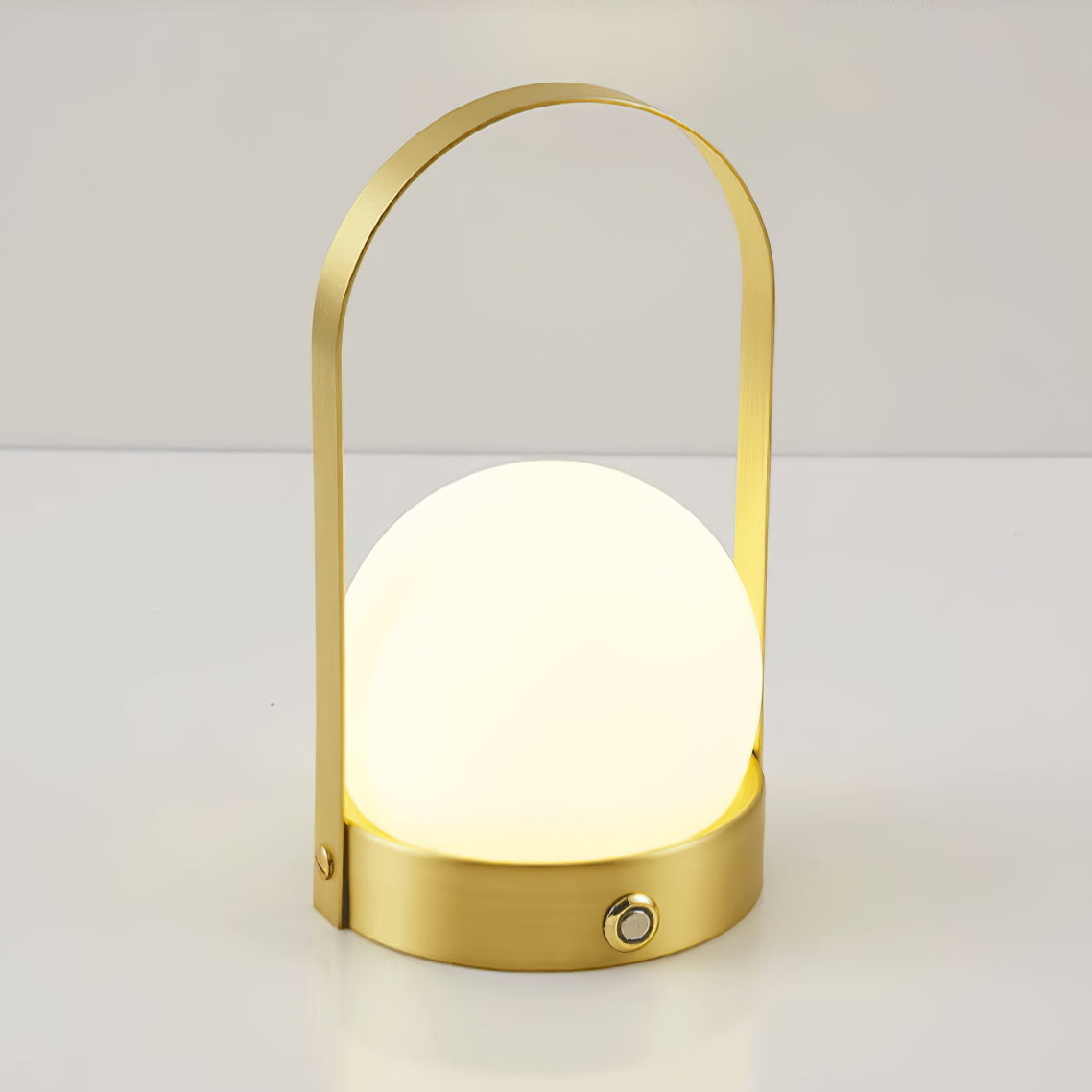 Zenon Minimalistische glazen tafellamp