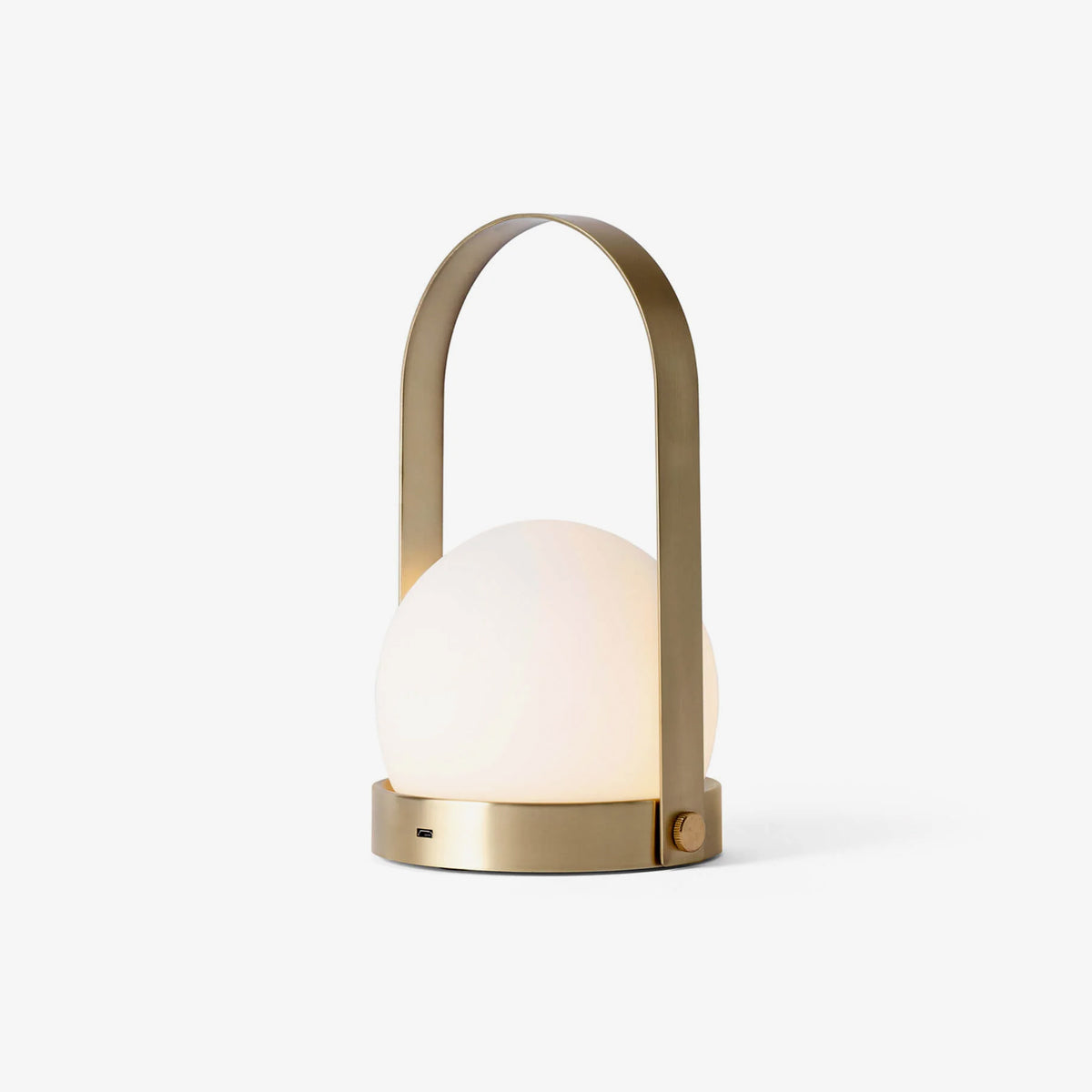 Zenon Minimalistische glazen tafellamp