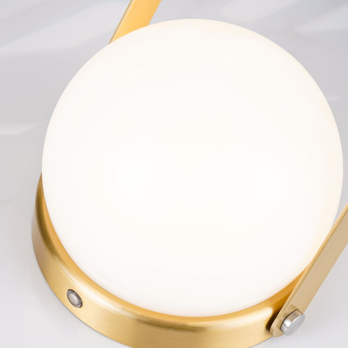 Zenon Minimalistische glazen tafellamp
