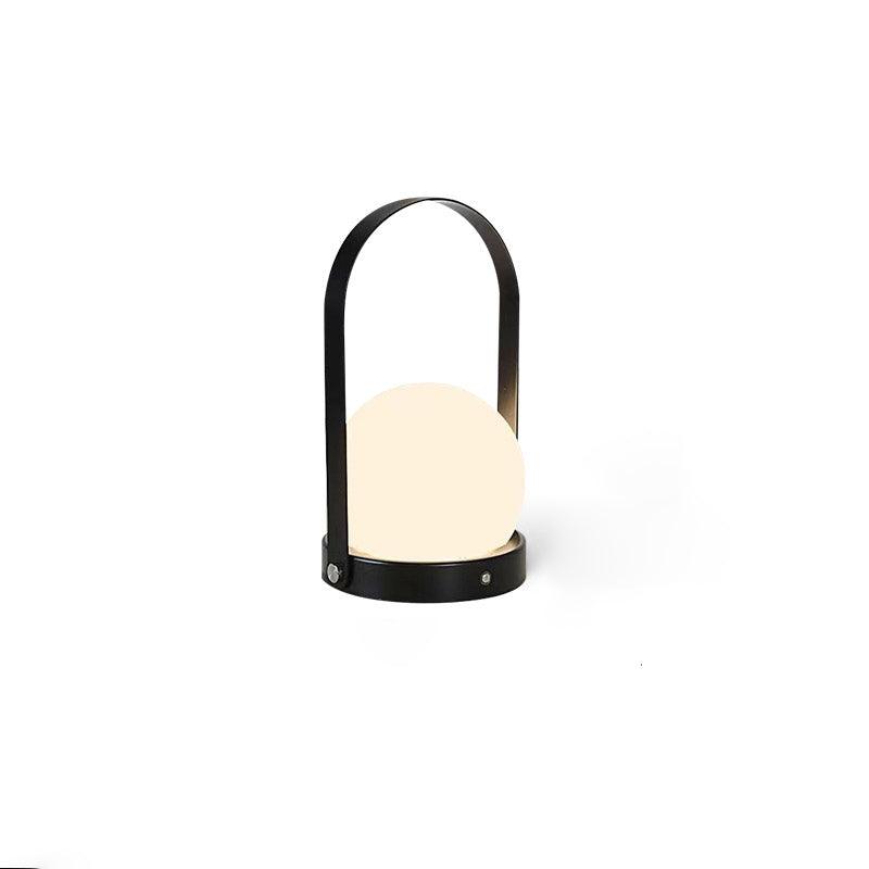 Zenon Minimalistische glazen tafellamp