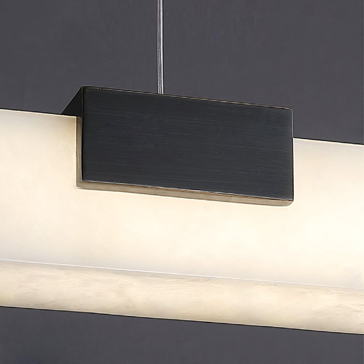 Mivel Minimalistische hanglamp van albast