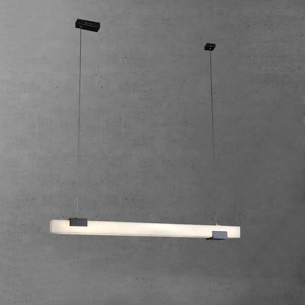 Mivel Minimalistische hanglamp van albast