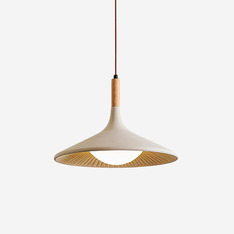 Houten hanglamp