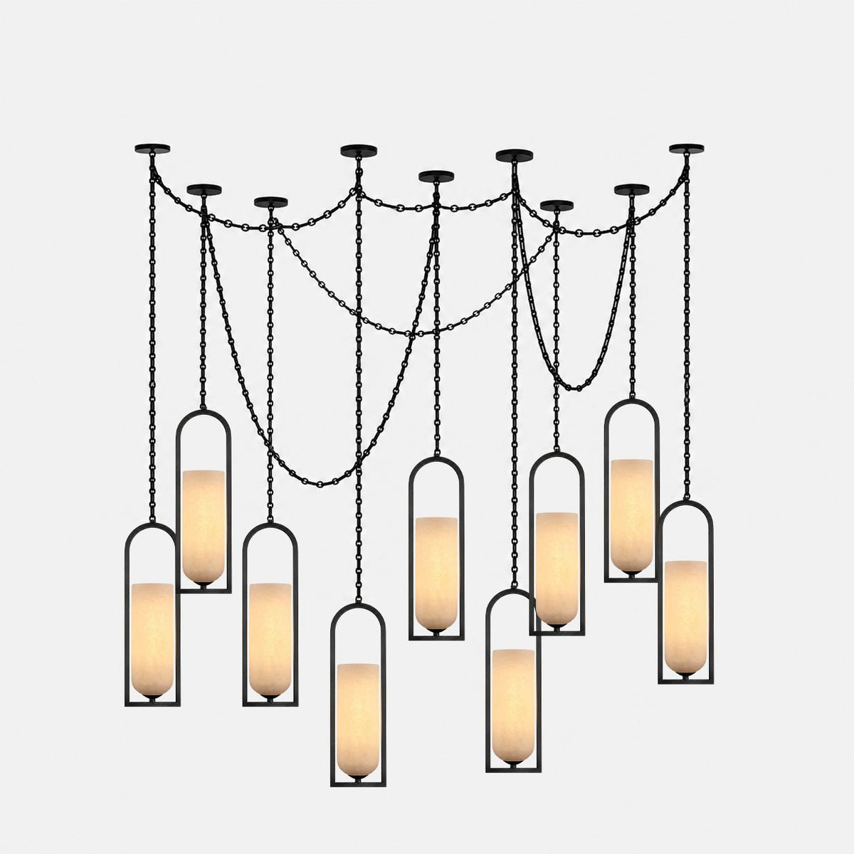 Theron Cascading Chain Lantern Kroonluchter