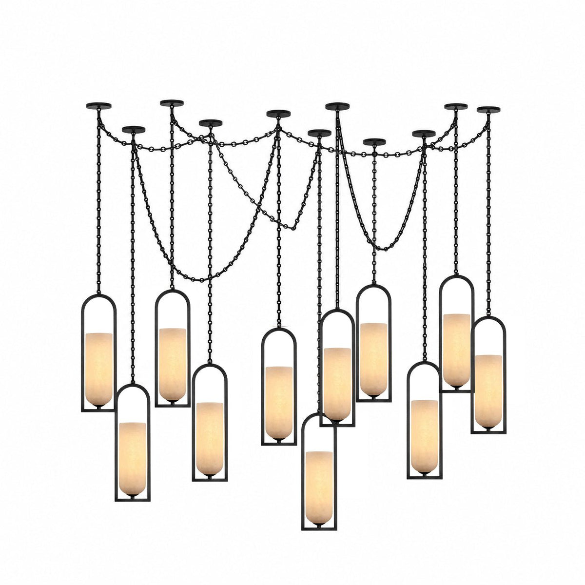 Theron Cascading Chain Lantern Kroonluchter