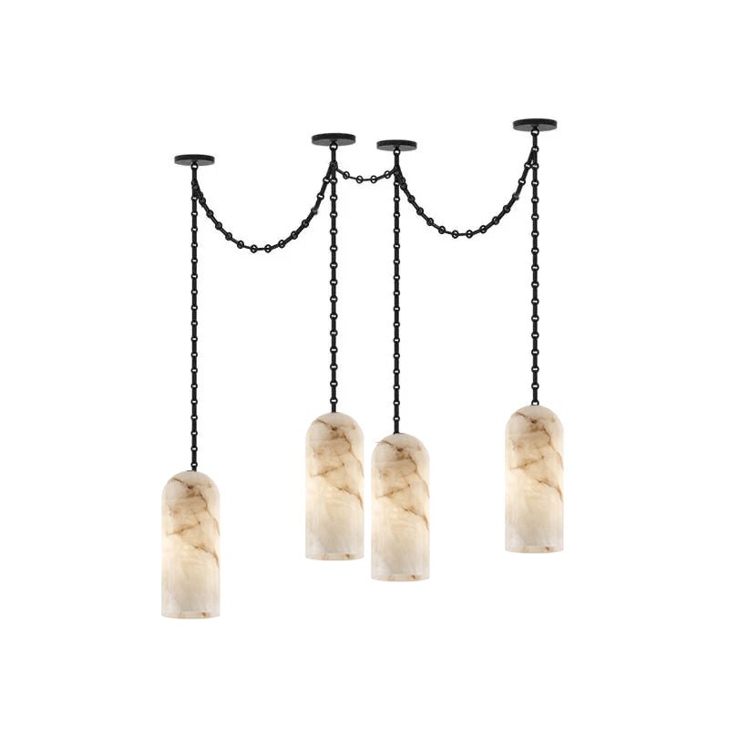 Auberon cascading chain capsule kroonluchter