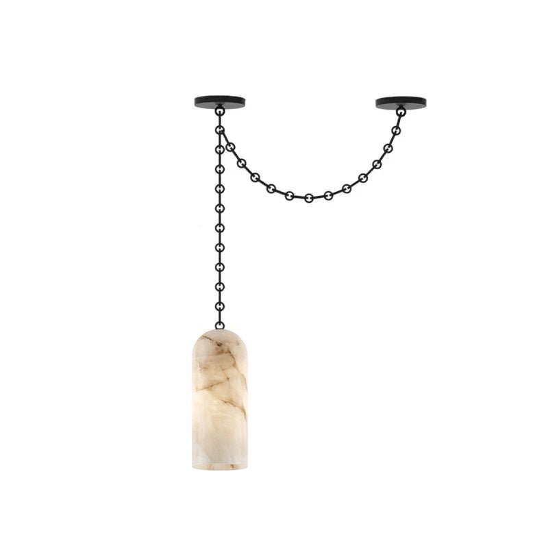 Auberon cascading chain capsule kroonluchter