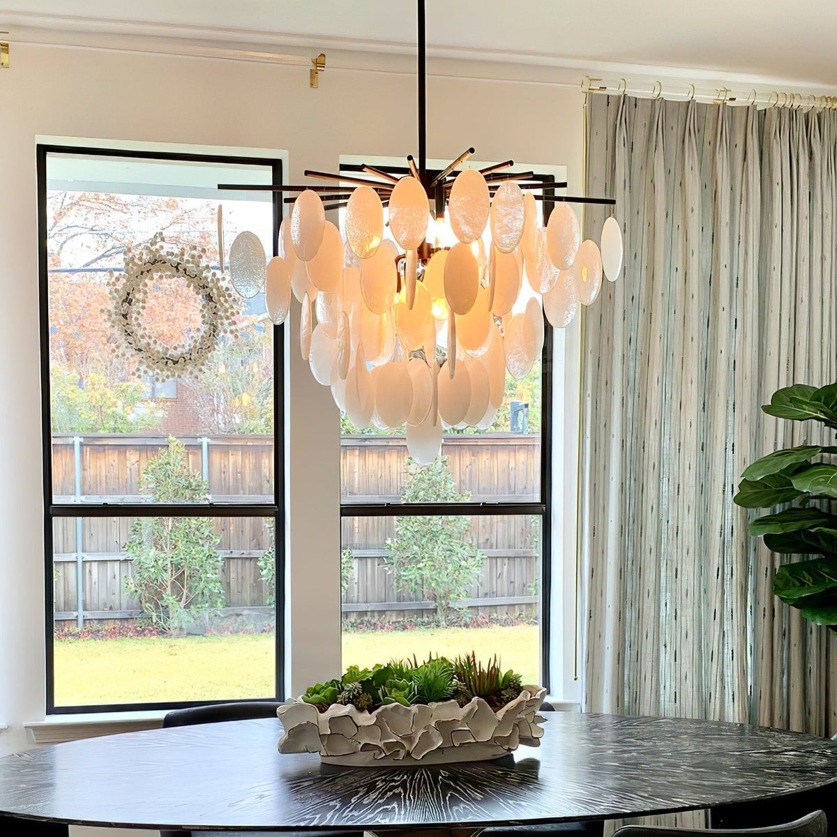 Isaiah luxe glas kroonluchter