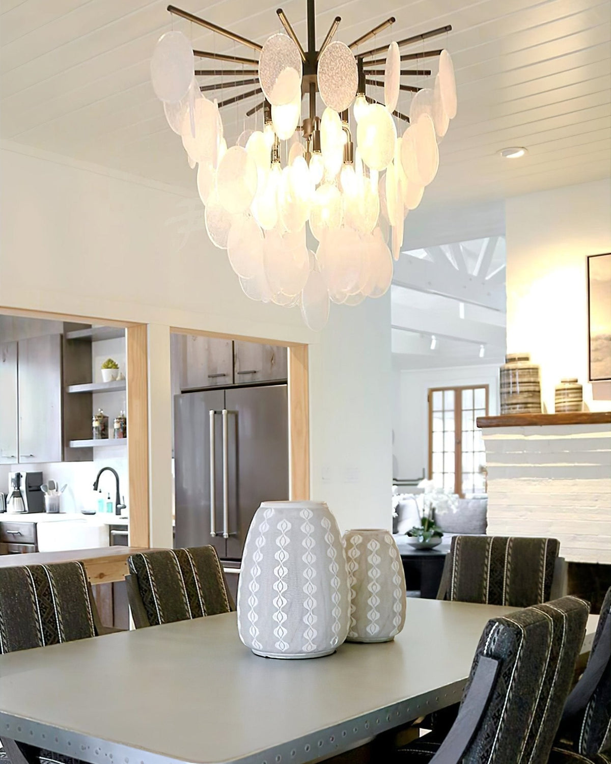Isaiah luxe glas kroonluchter