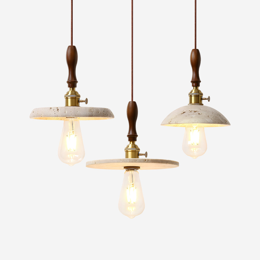Seruine travertin hanglamp