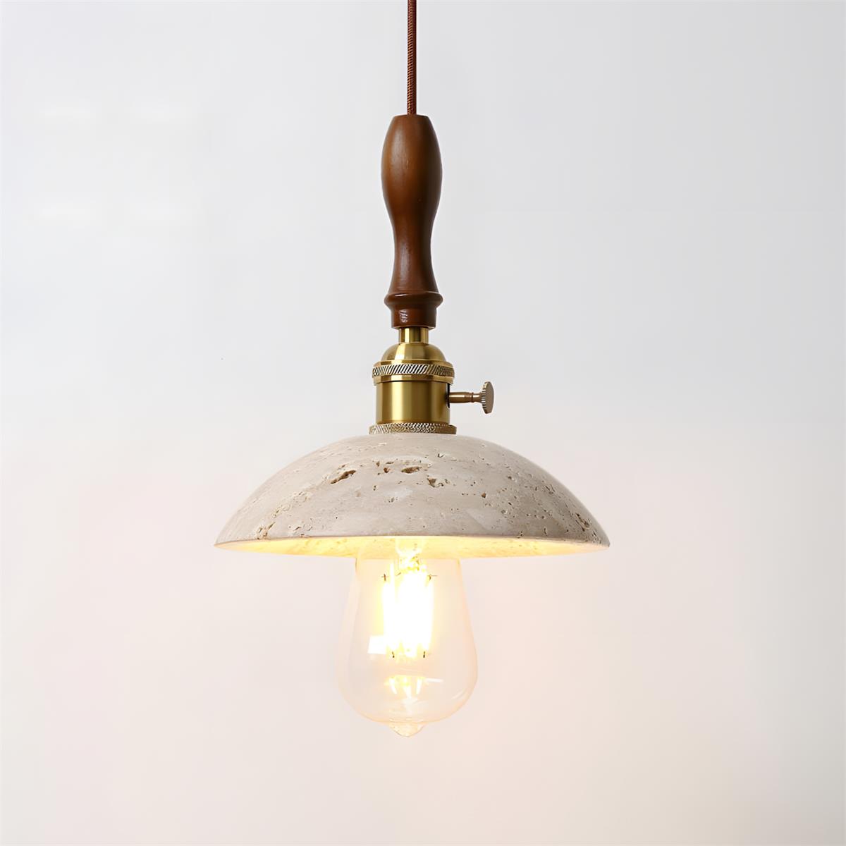Seruine travertin hanglamp