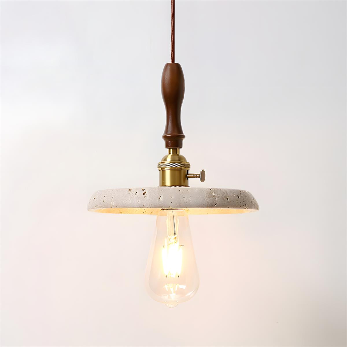 Seruine travertin hanglamp
