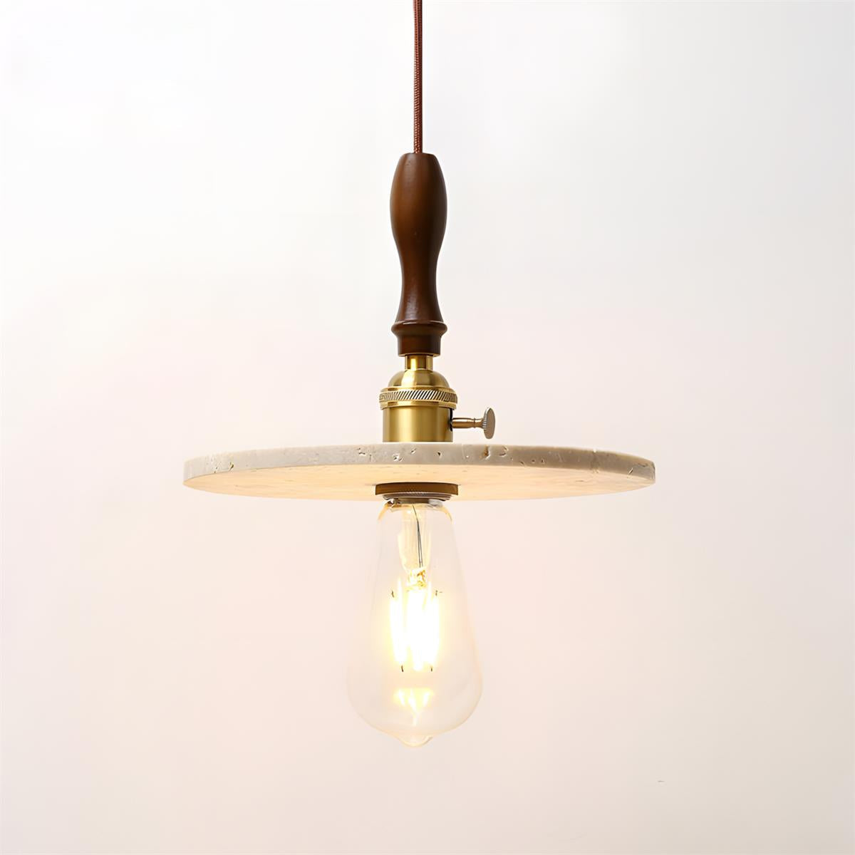 Seruine travertin hanglamp