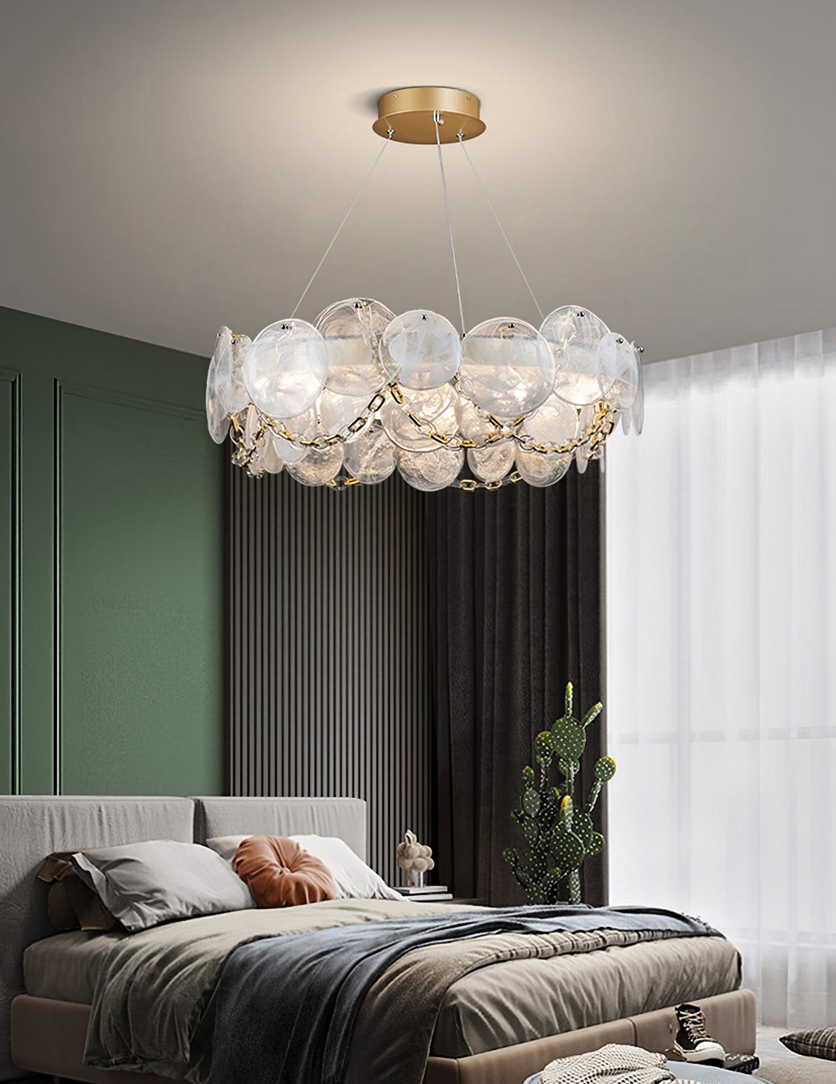 Celinaria luxe glas kroonluchter