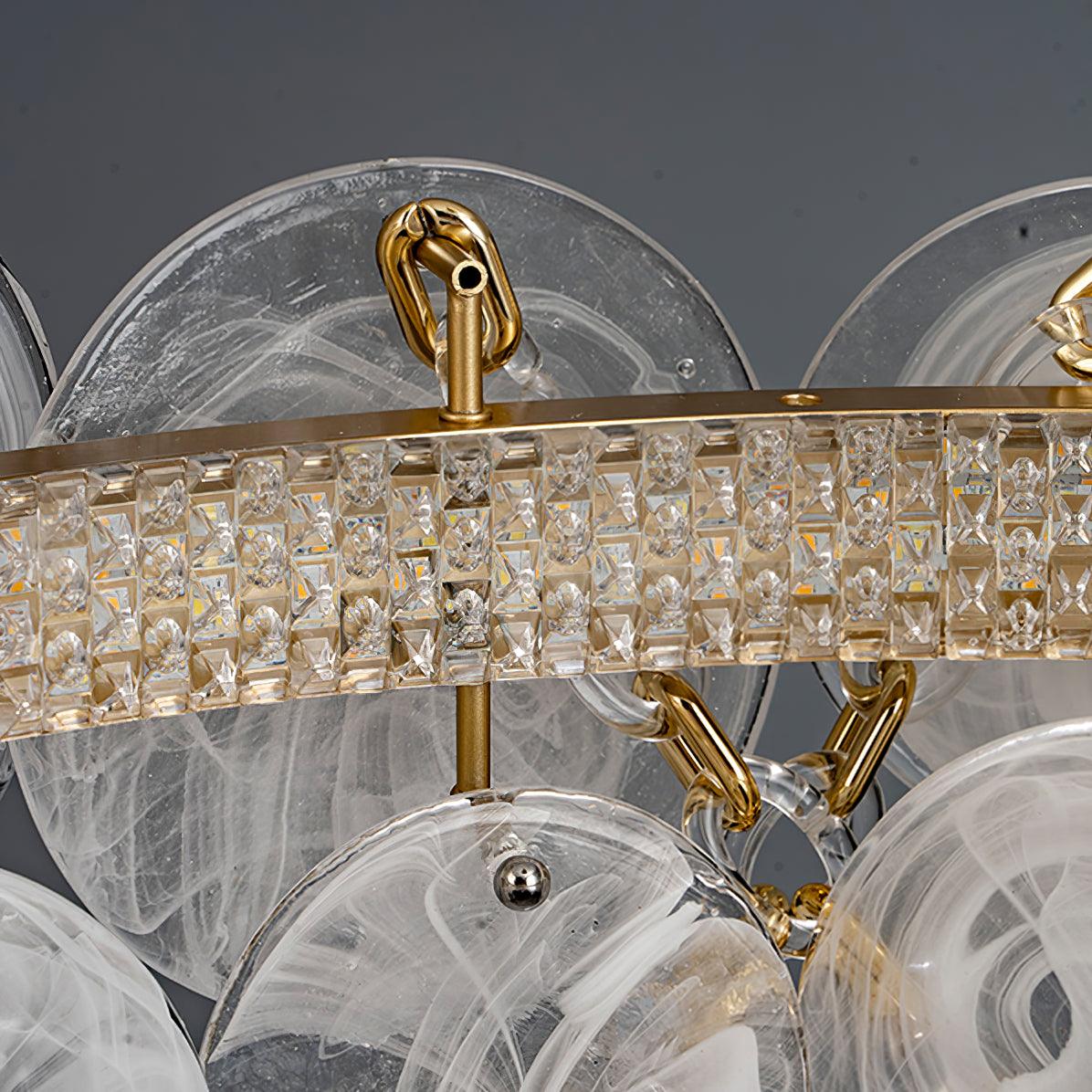 Celinaria luxe glas kroonluchter