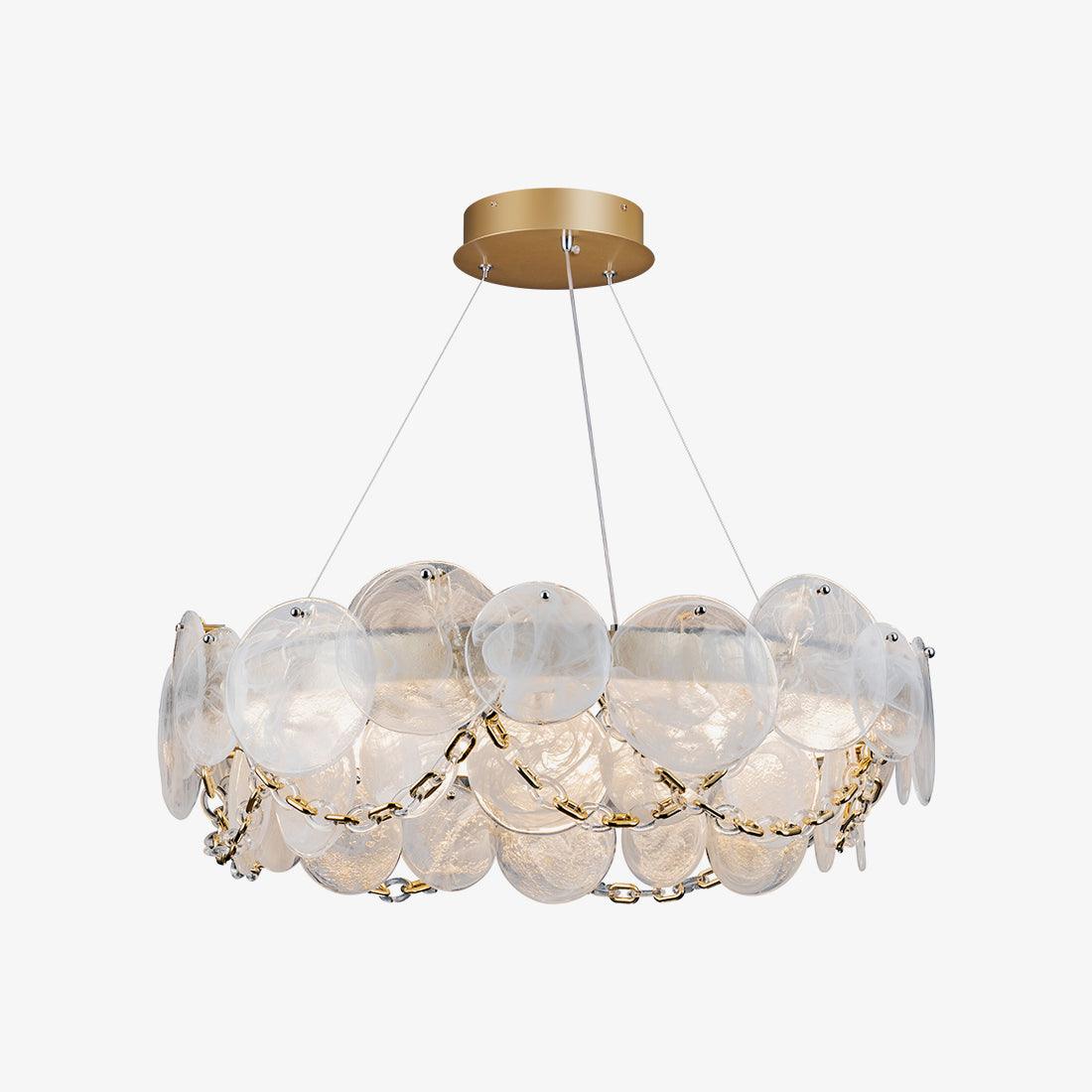 Celinaria luxe glas kroonluchter