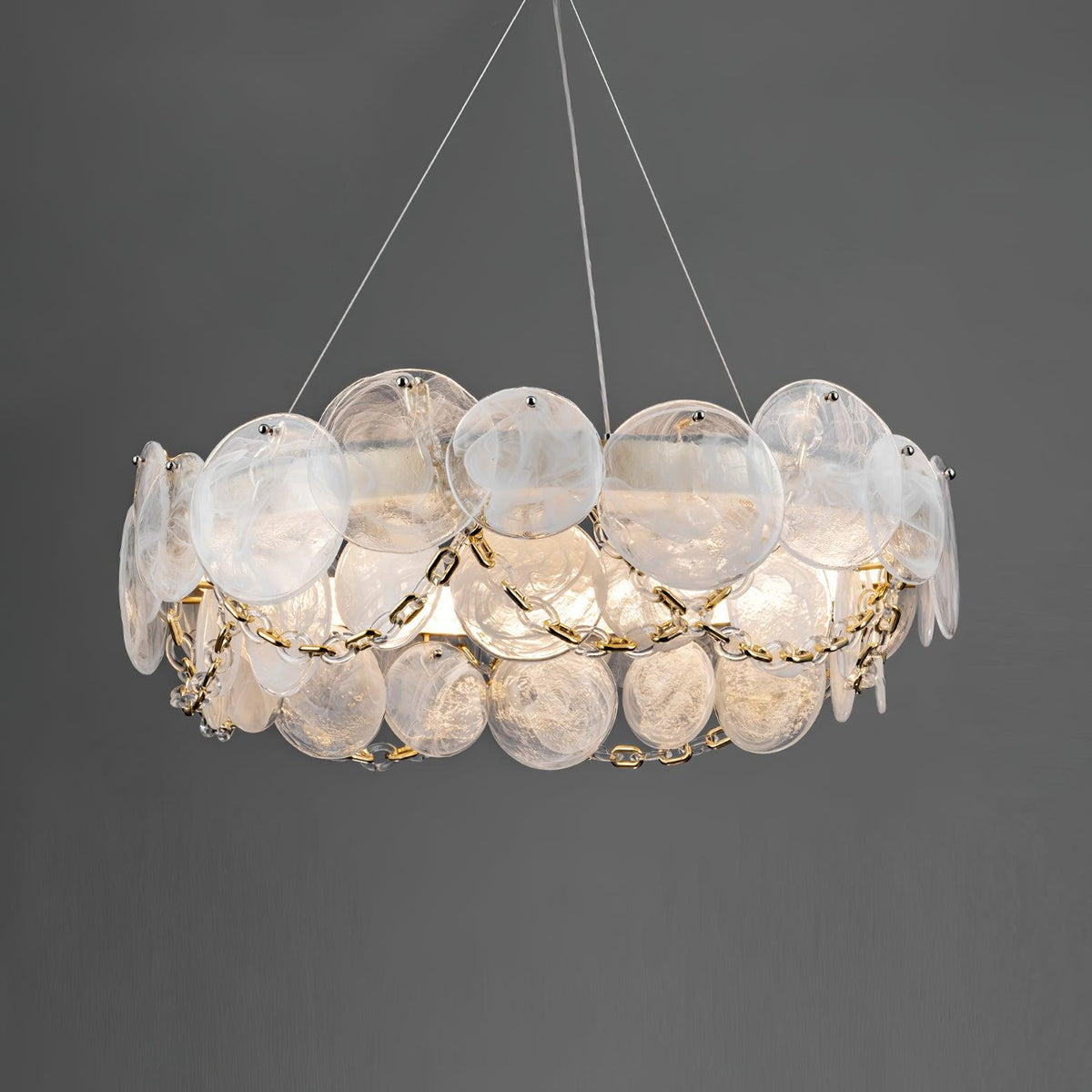Celinaria luxe glas kroonluchter