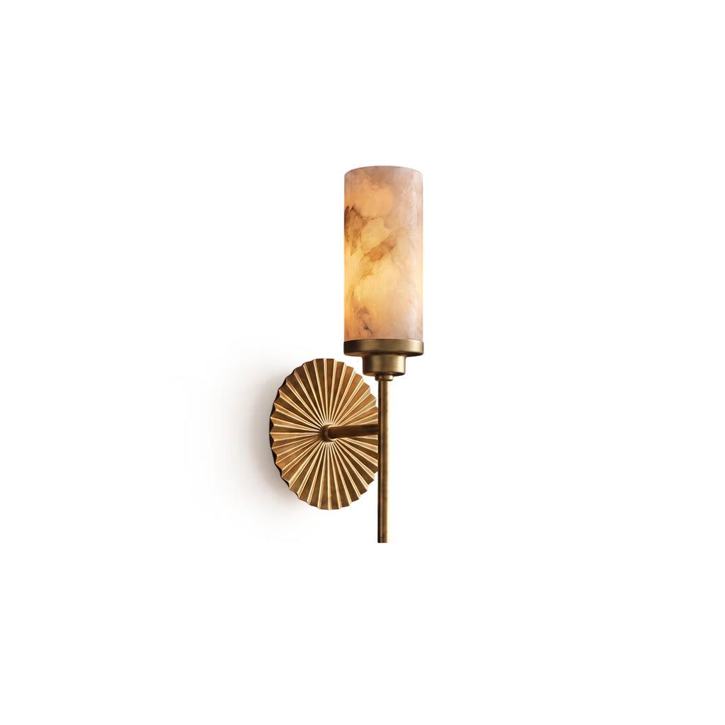 Alderhaven Albasten wandlamp