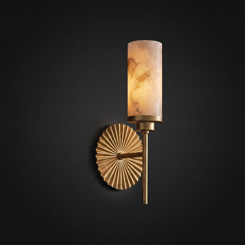 Alderhaven Albasten wandlamp