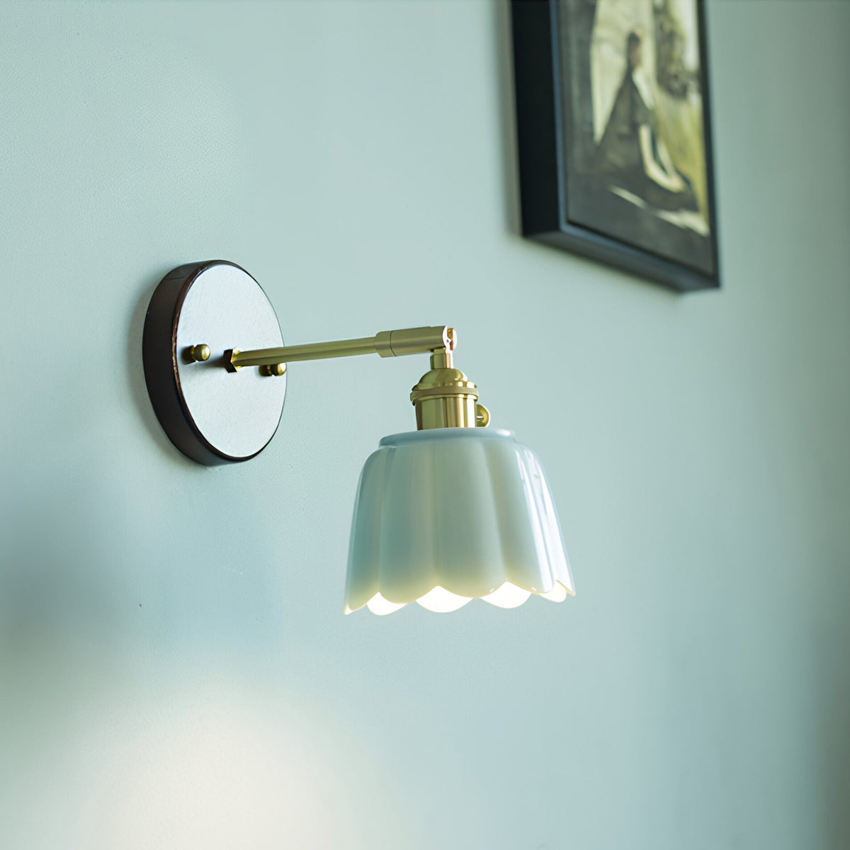 Mint wandlamp