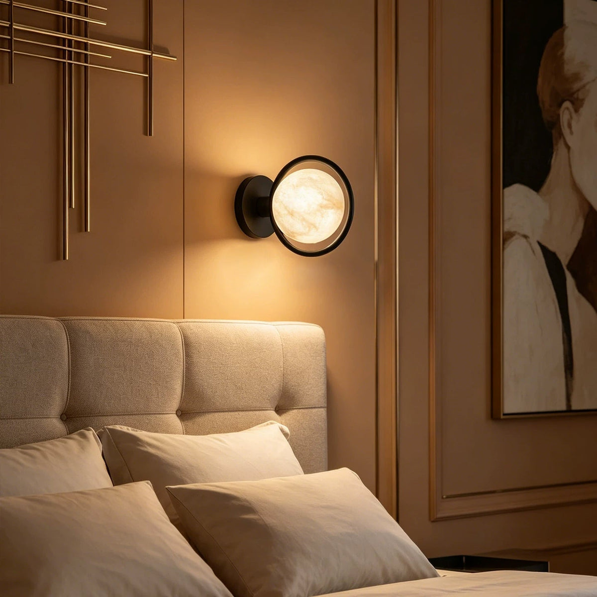 Alberira Ring albasten wandlamp