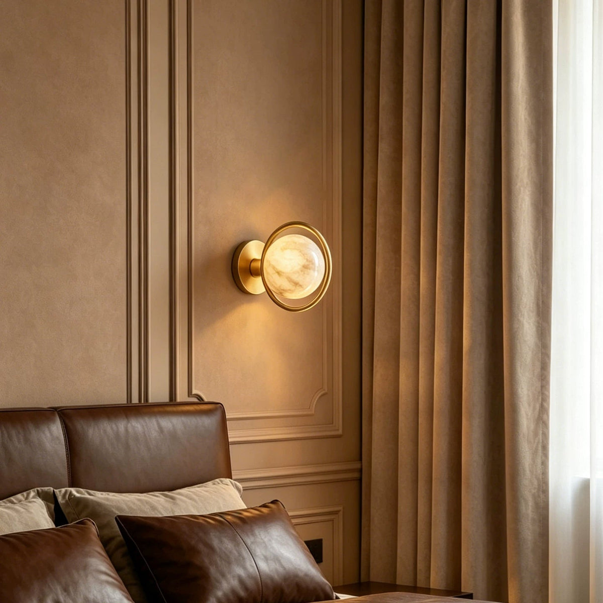 Alberira Ring albasten wandlamp