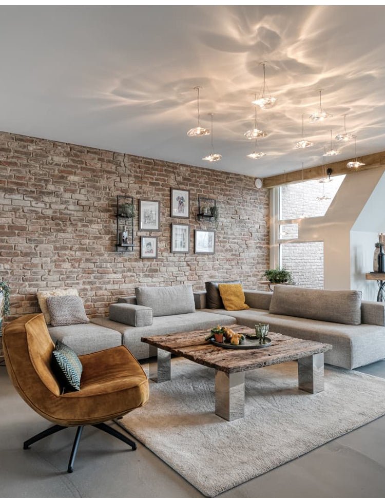Glacial Float Cascade Glazen Kroonluchter