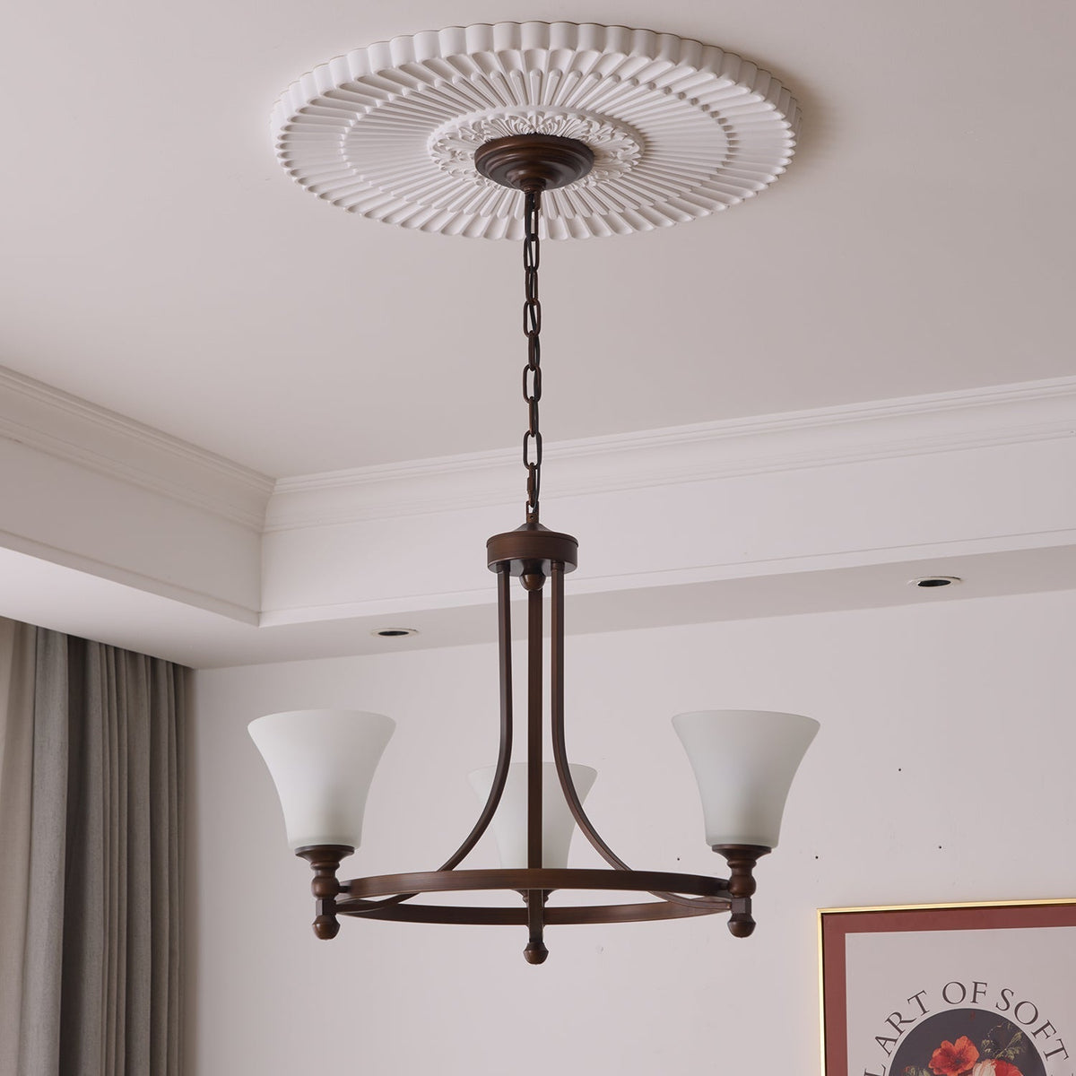 Celestine Traditionele Elegantie Vintage Glow Kroonluchter