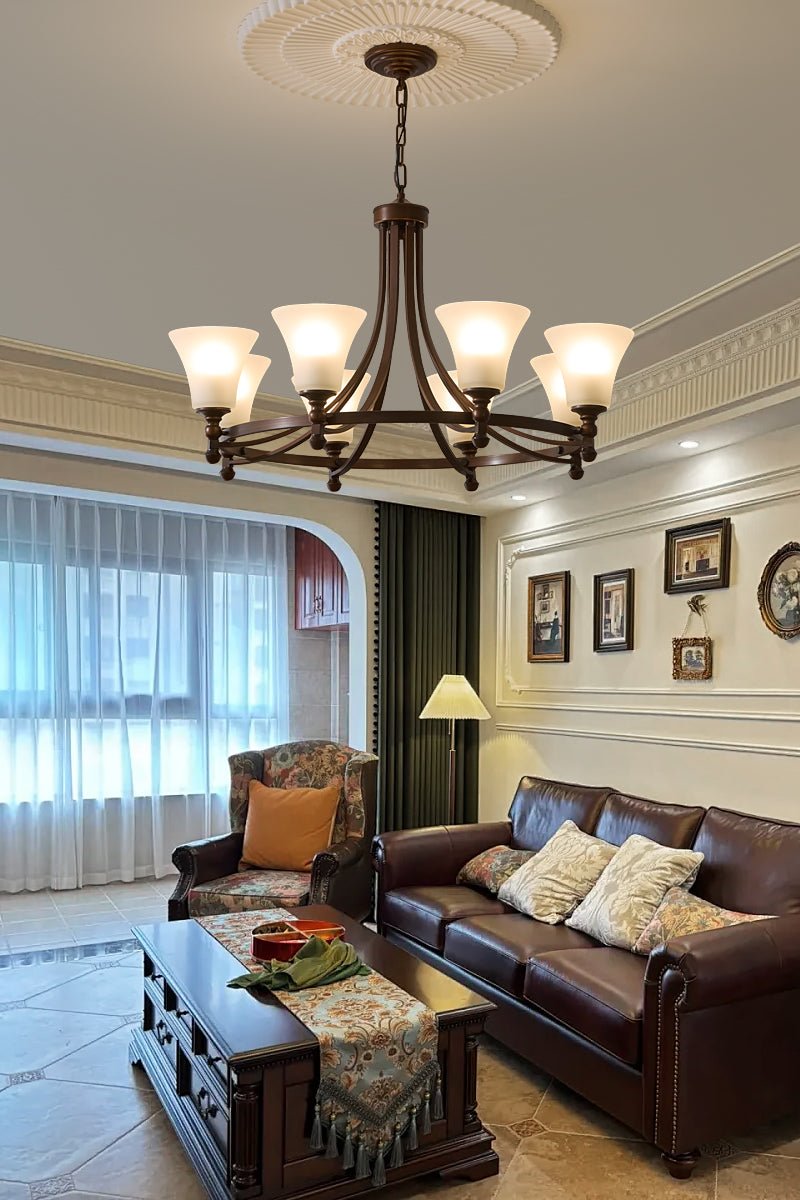 Celestine Traditionele Elegantie Vintage Glow Kroonluchter