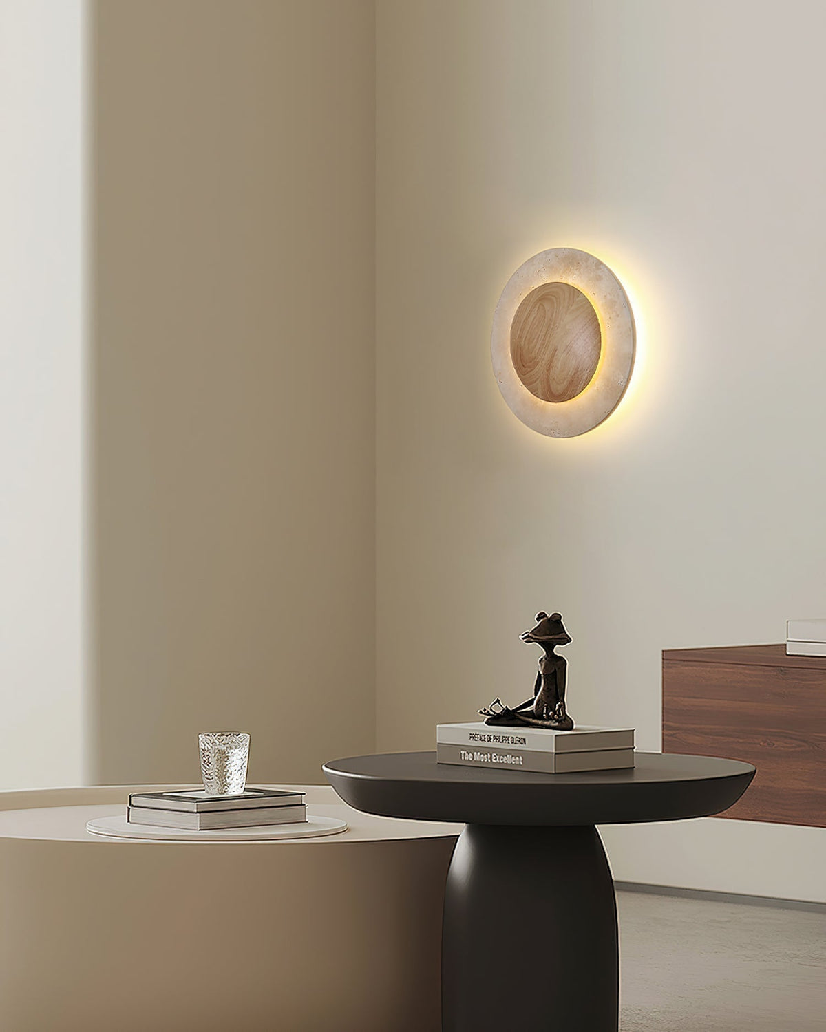 Cirorielle wandlamp