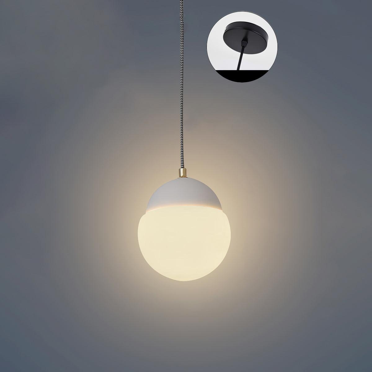 Ilraearis hanglamp met glas