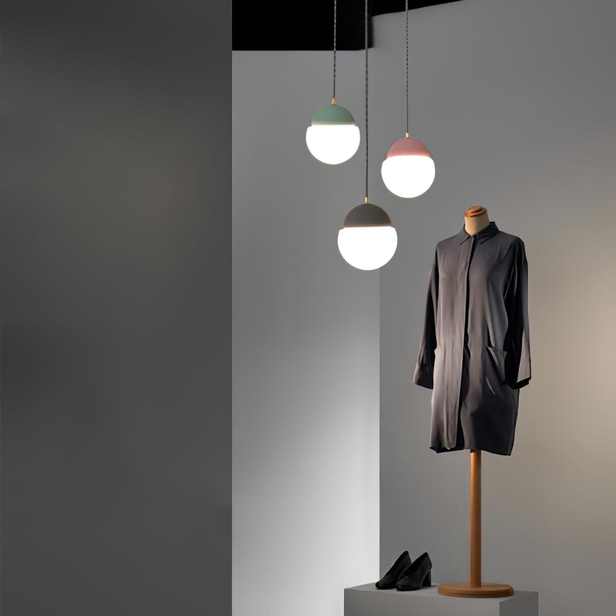 Ilraearis hanglamp met glas