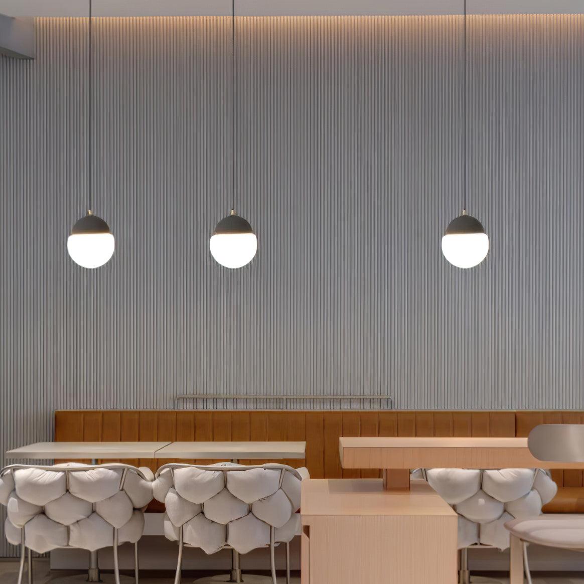 Ilraearis hanglamp met glas