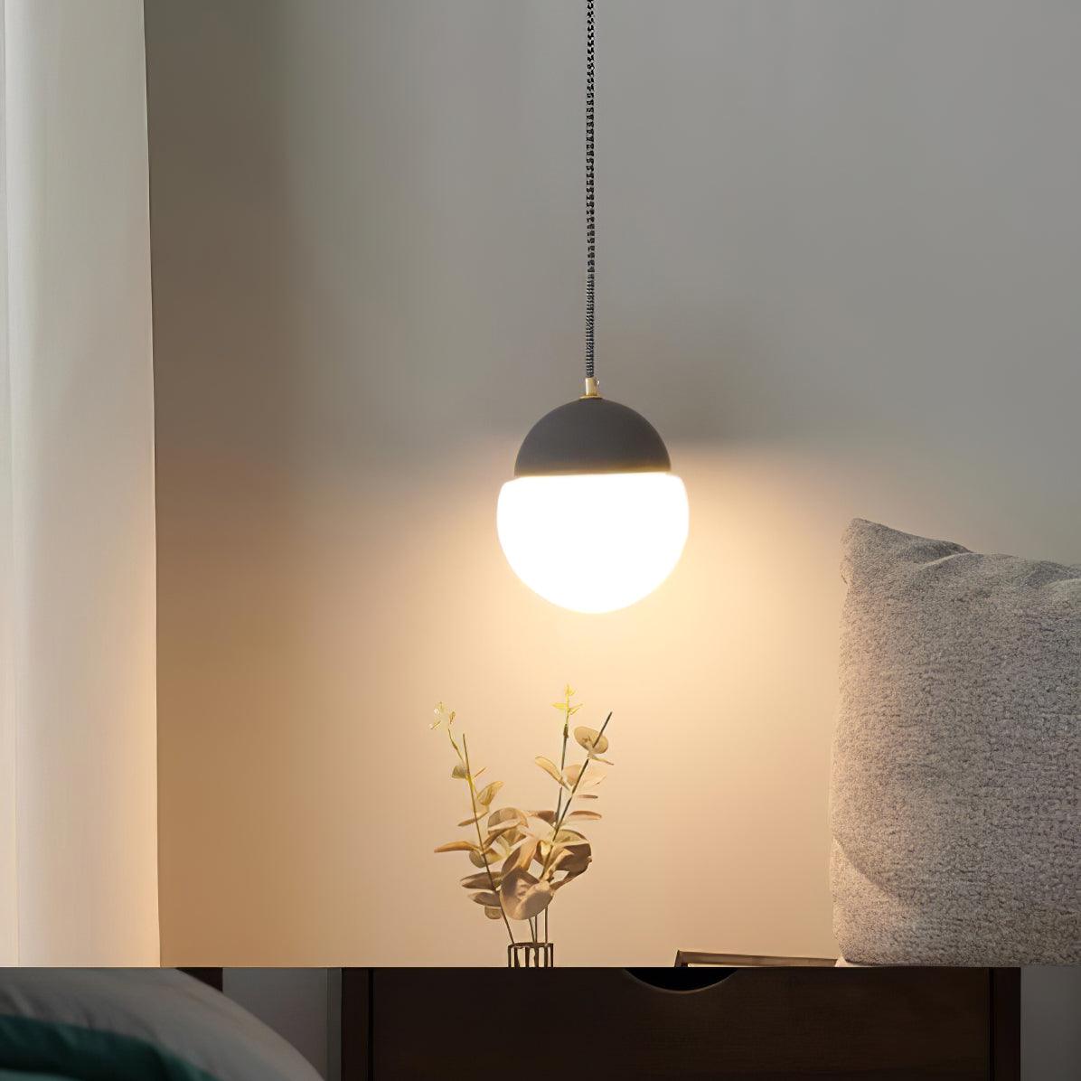 Ilraearis hanglamp met glas