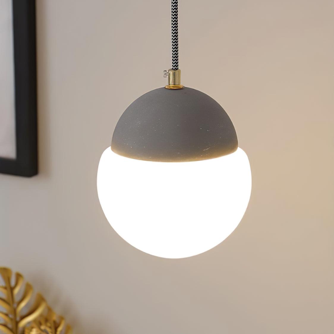 Ilraearis hanglamp met glas