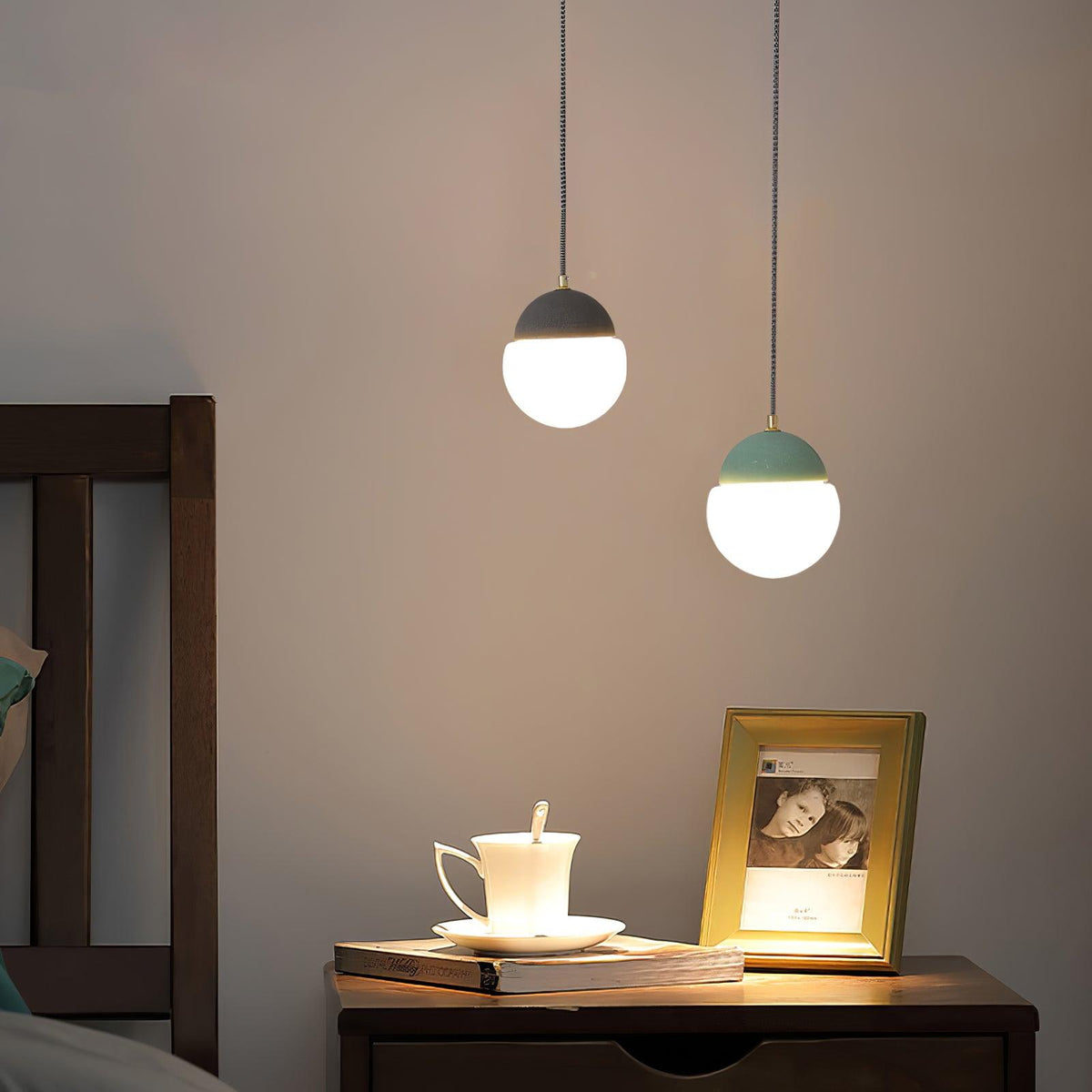 Ilraearis hanglamp met glas
