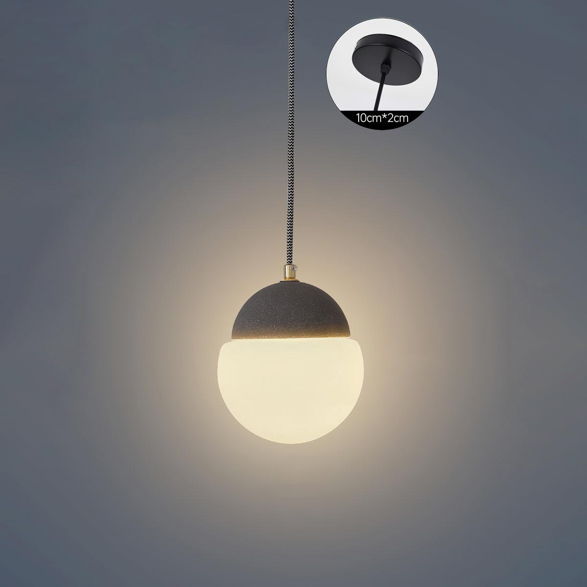 Ilraearis hanglamp met glas